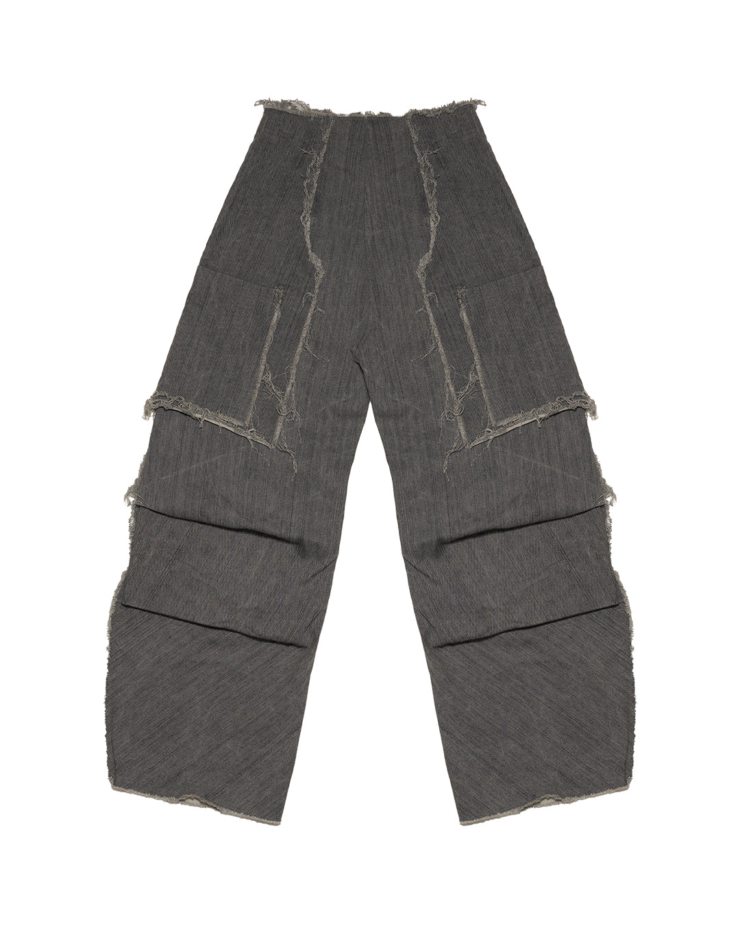 Cave Frayed Cargo Jeans