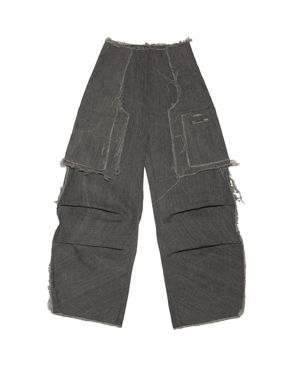 Cave Frayed Cargo Jeans