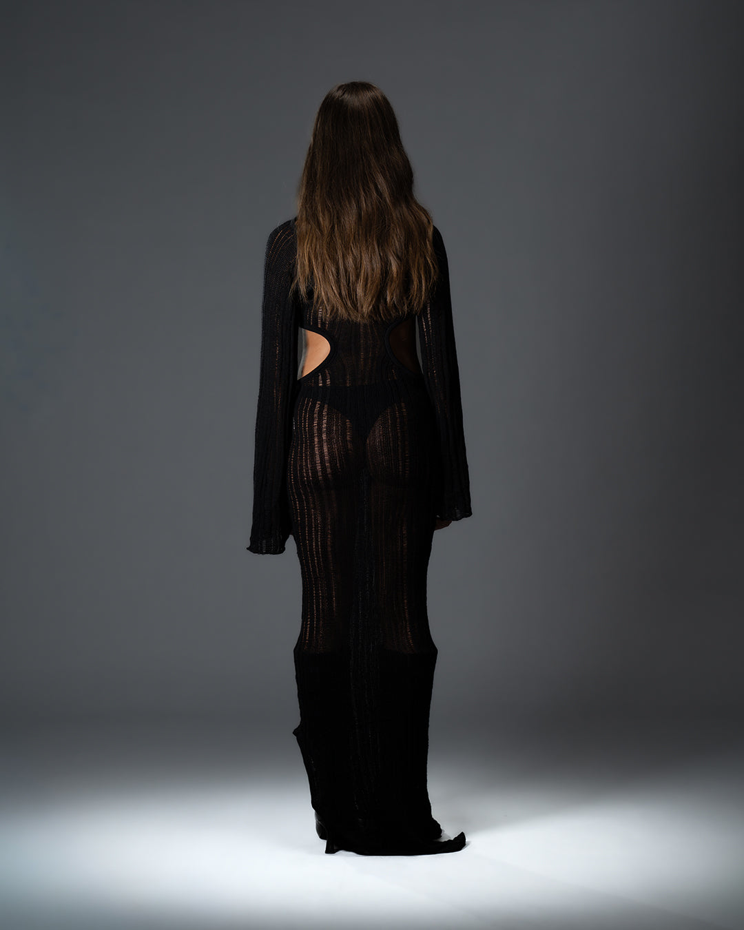 Cobweb Cut-Out Dress