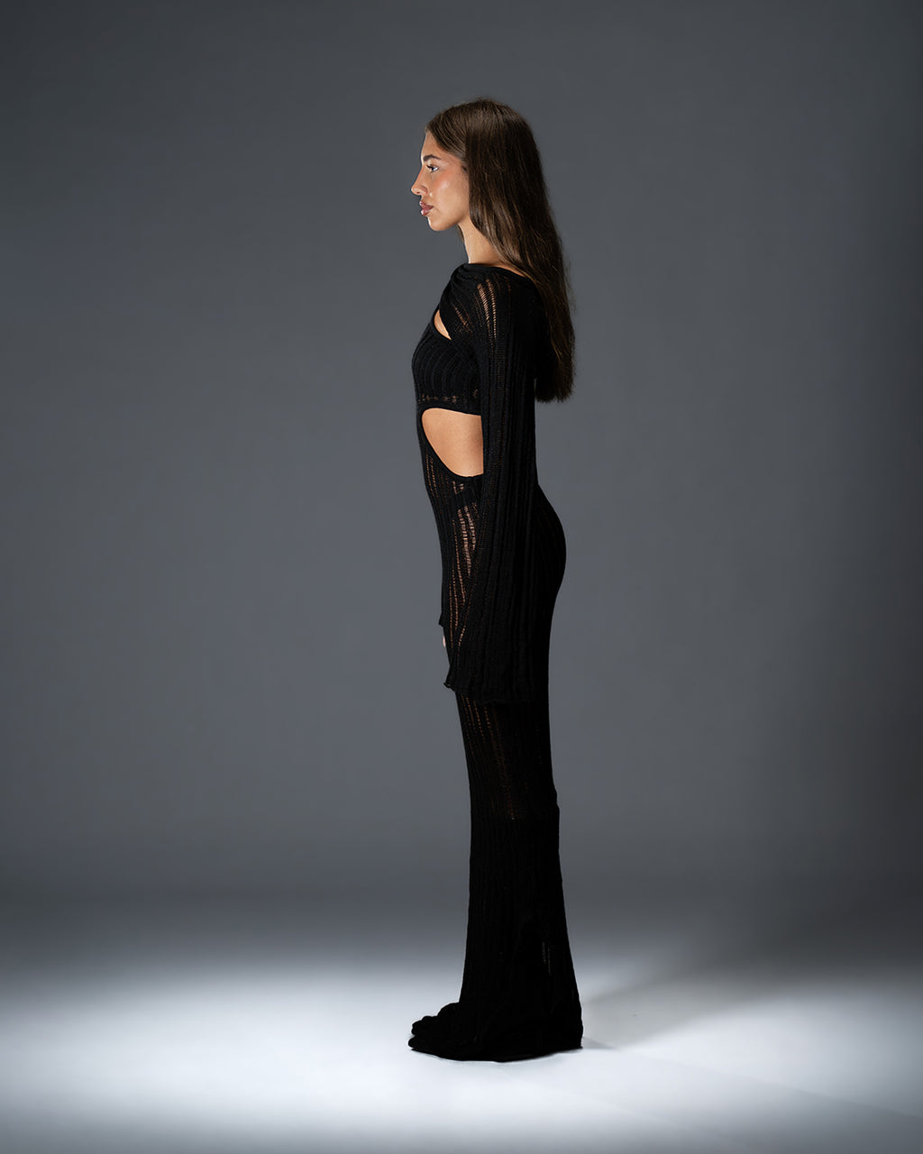 Cobweb Cut-Out Dress