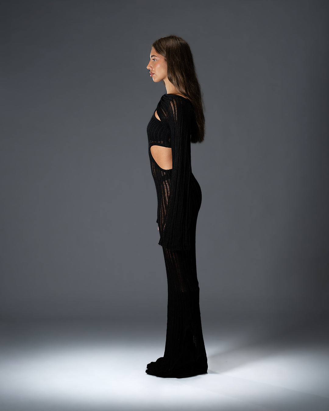 Cobweb Cut-Out Dress